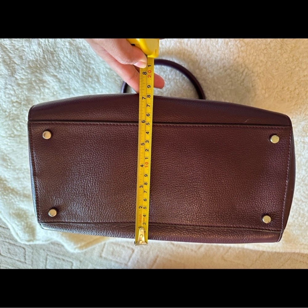 Kate Spade Plum Leather Satchel - Picture 5 of 11